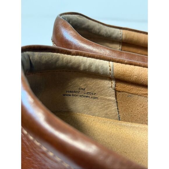 Born Brompton Slip-On Tan Loafers Size 11